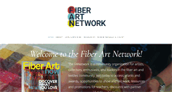 Desktop Screenshot of fiberartnow.net